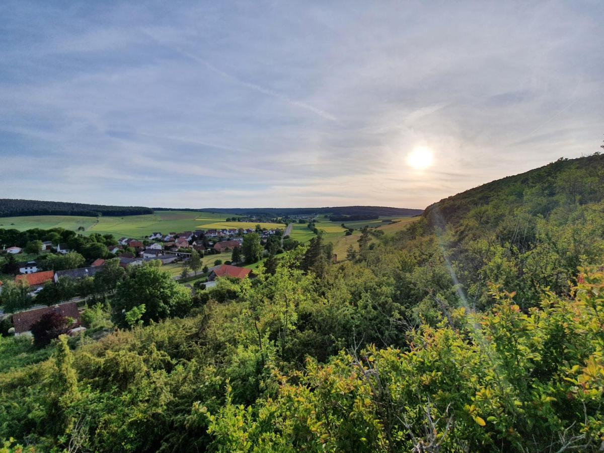 Ferienwohnung Am Sonnigen Haimberg 富尔达 外观 照片